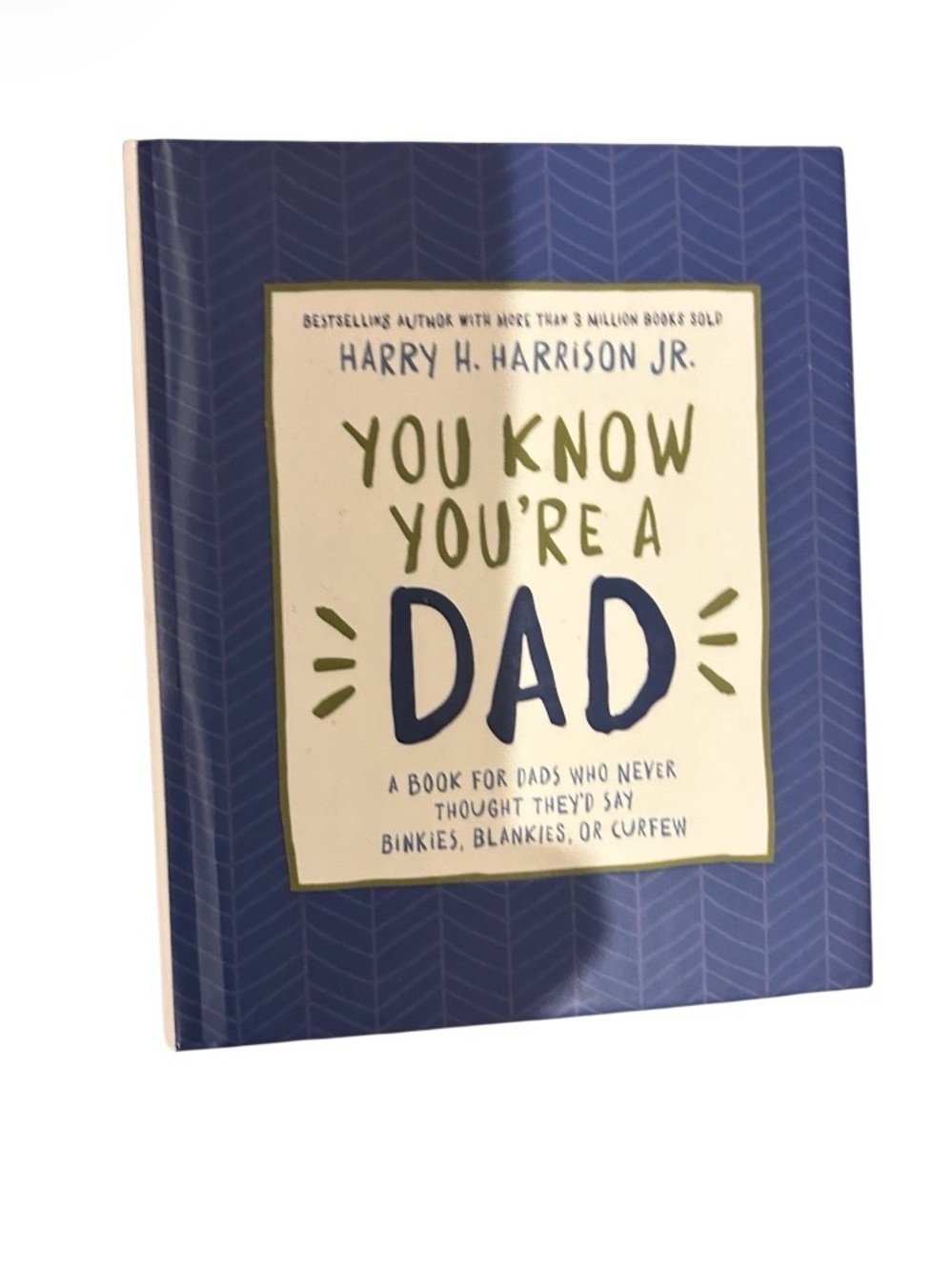 Barbour Blue and Cream "You Know You're a Dad" Book Cover